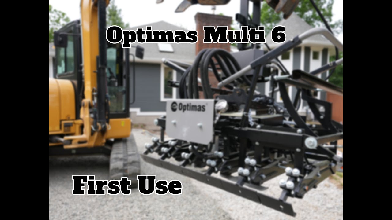 Optimas Multi 6 Laying Machine - First Use