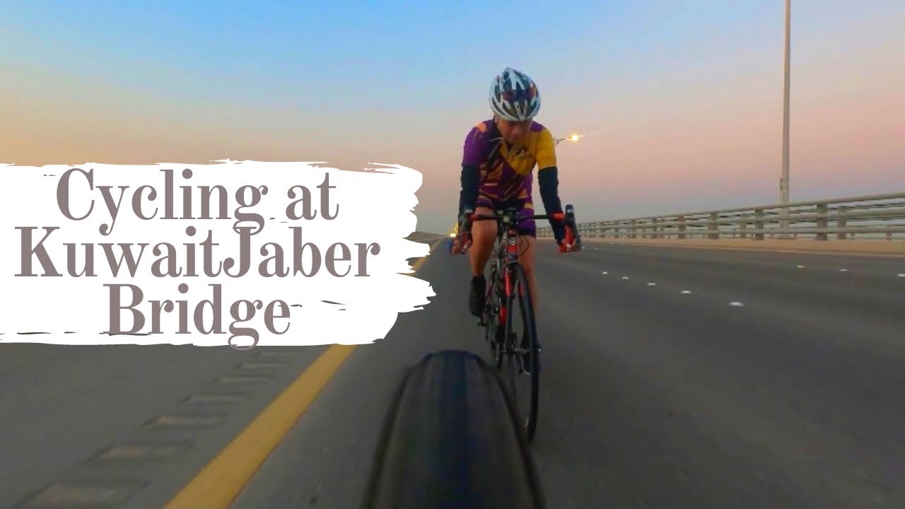 Bike Ride at Sheikh Jaber Al-Ahmad Al-Sabah Causeway Kuwait | #mtbcouples