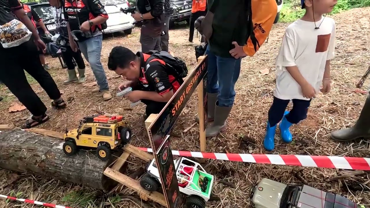 Balikpapan Jungle Challenge Part 1 | Main RC Scale Obstacle gila