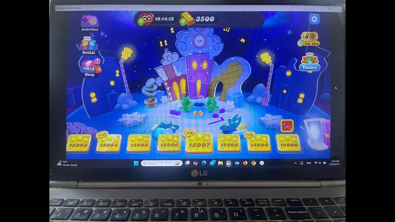 CANDY CRUSH SODA SAGA | Level 15955 - 16000 | ARSDORINT TEAM