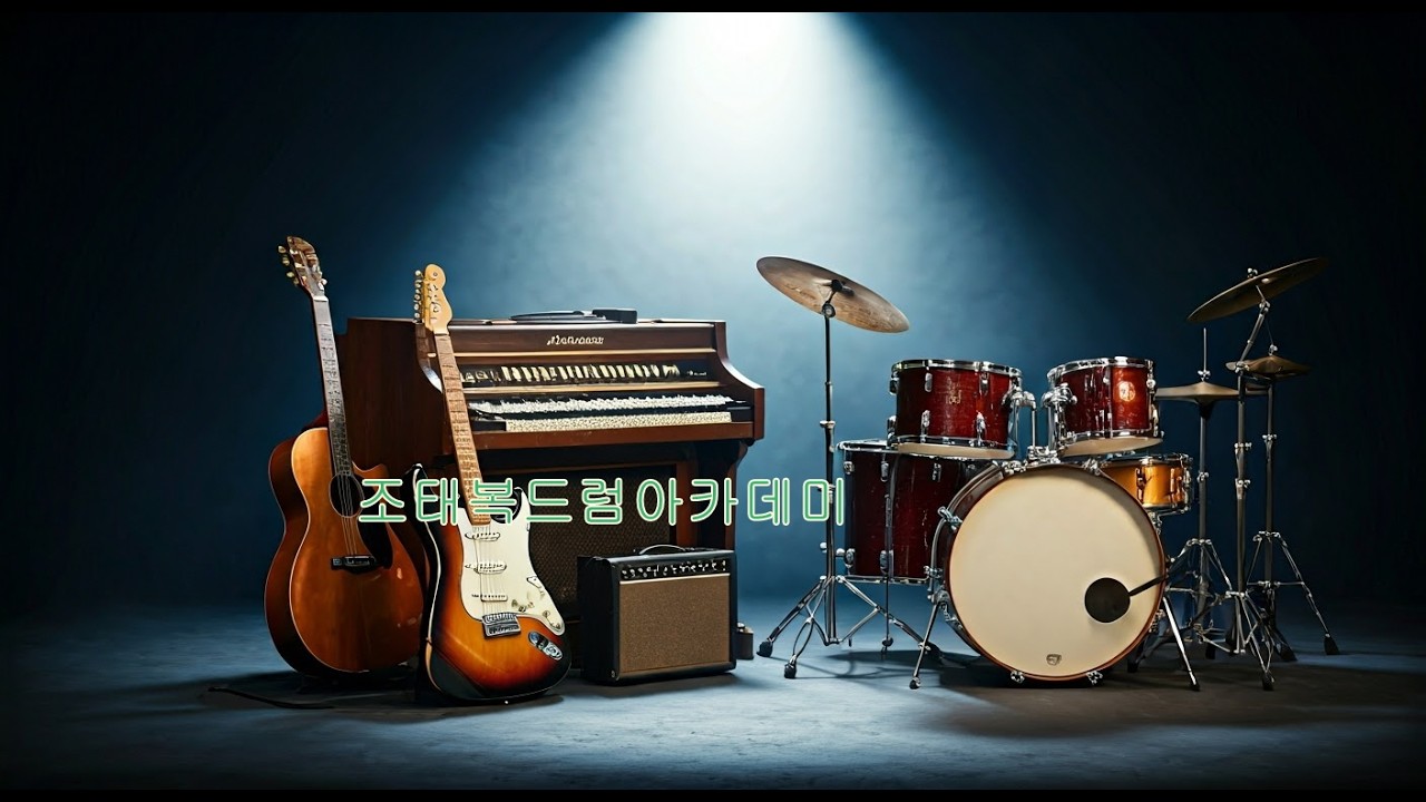 조태복드럼아카데미(2월20일-금요일) 정하윤가수와 이인  가수 와함께 합니다 화이팅~!!!!