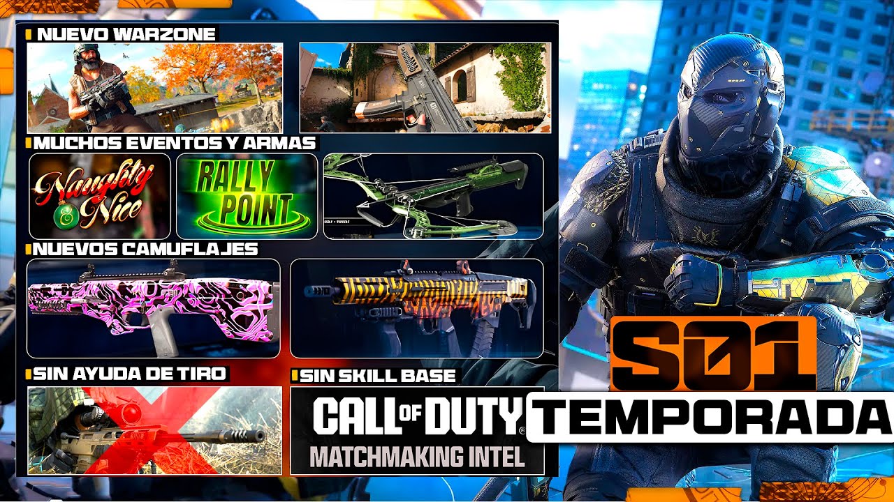 Prob&eacute; TODO lo Nuevo de la TEMPORADA 1 en WARZONE y... (MAPAS, Armas y cambios OCULTOS!)