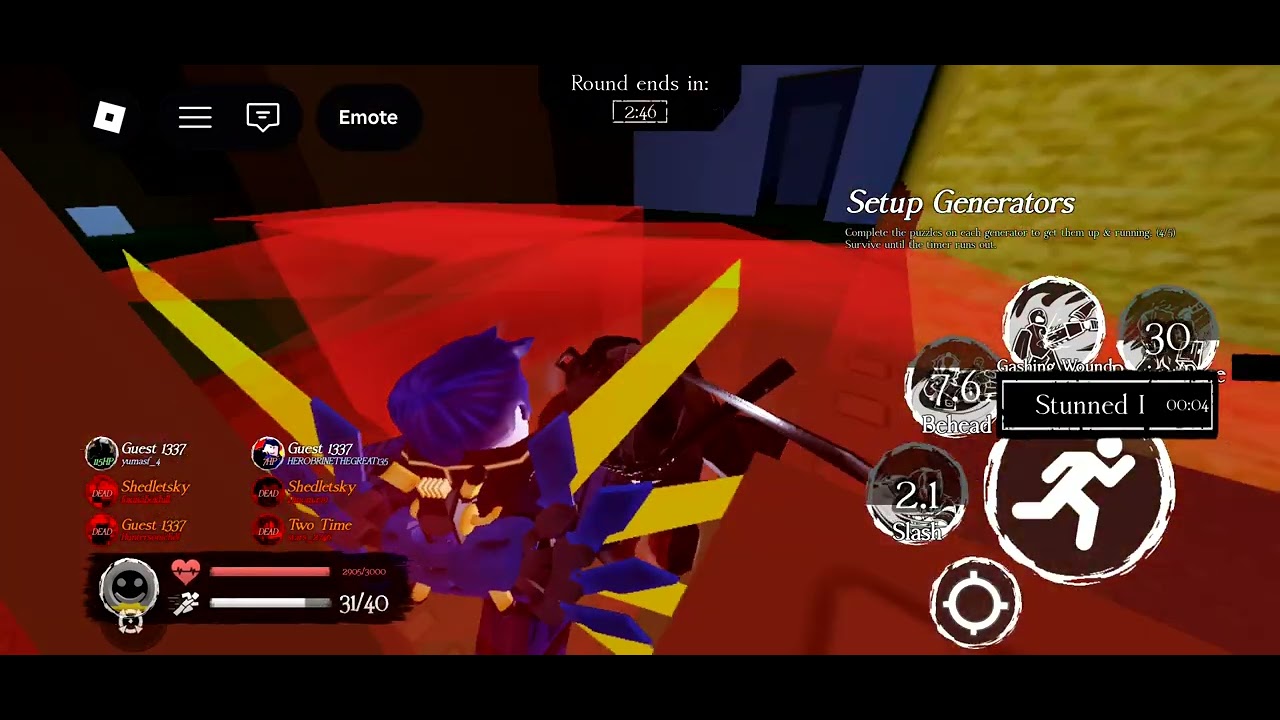Playing slasher on Friday the 13th 
