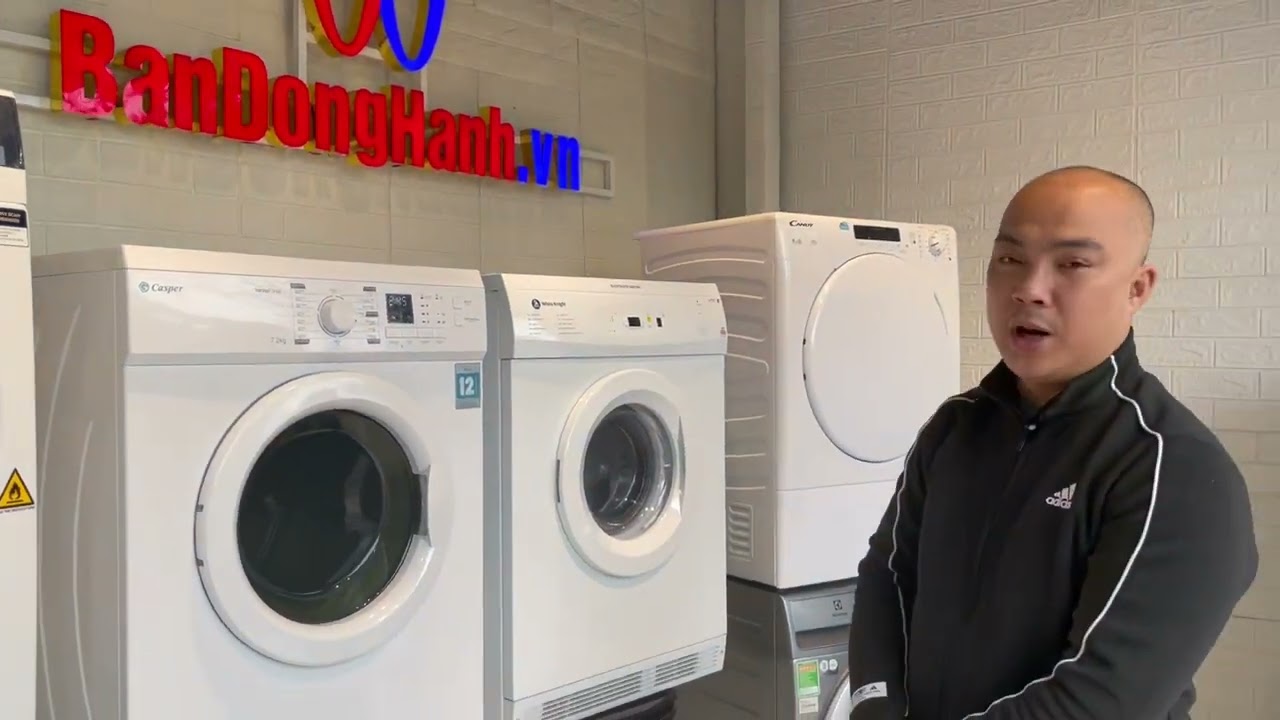 Sấy thông hơi, sấy quần áo đơn giản cho mùa nồm ẩm - Electrolux, Candy, Casper, White Knight