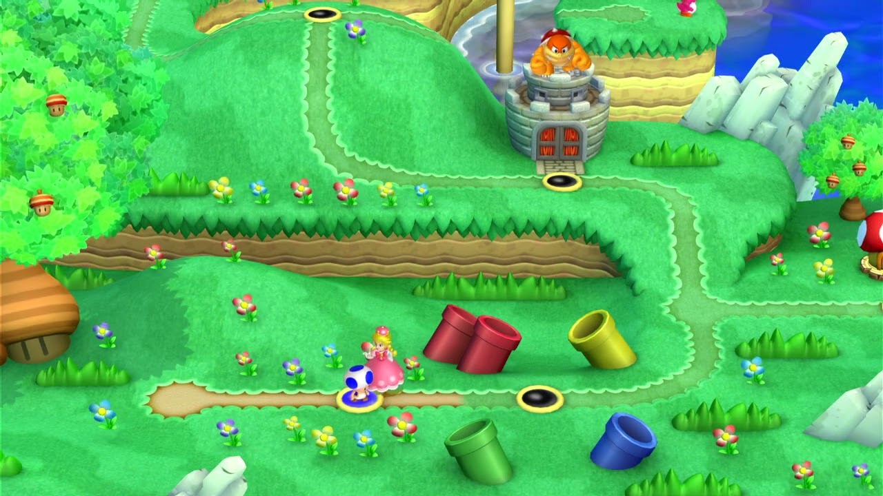 mario bros U part 1