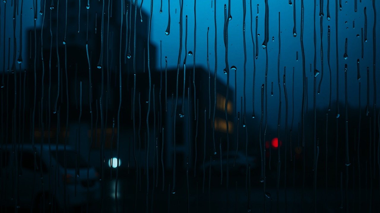Rain Sounds Under a Bridge 🌉 Concrete Echo Rain for Deep Sleep & Shelter