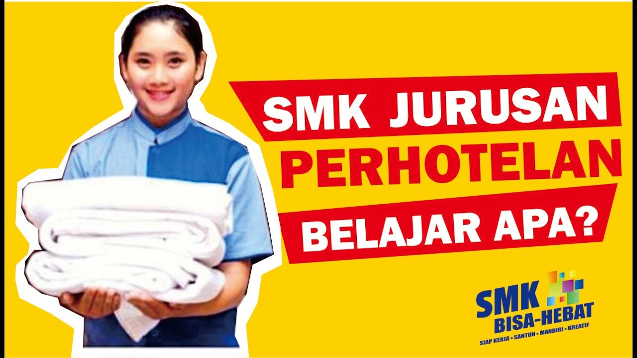 SMK Jurusan Perhotelan !! Belajarnya apa aja sih?