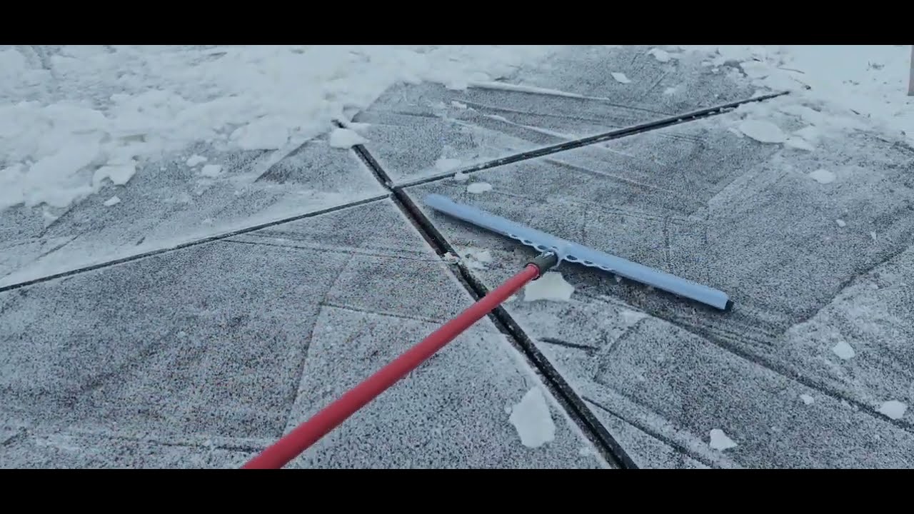 Curățare zăpadă Fotovoltaice 