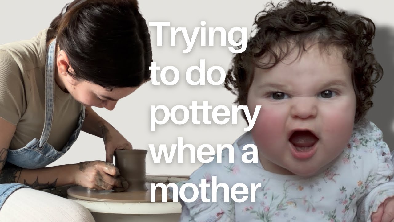POTTERY DAY / Winnie is a noisy little lady / VLOG