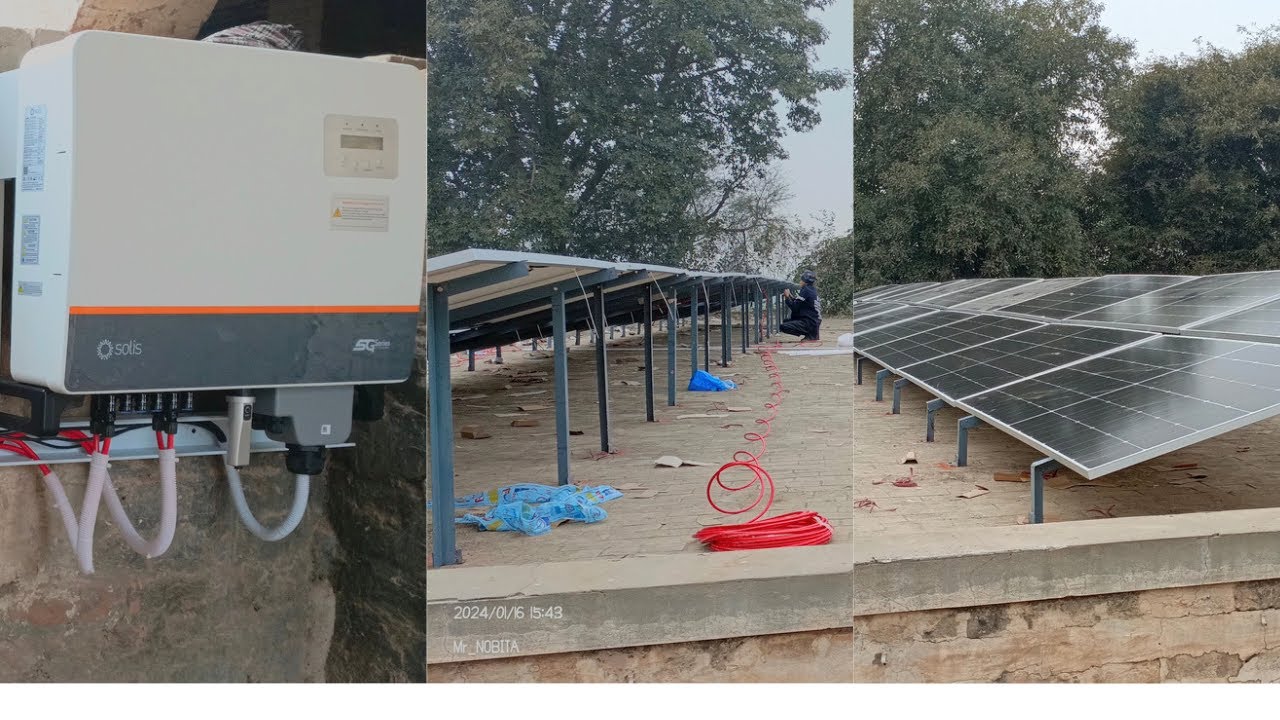solarpanls solar solution ||How to install solar syestem|| Install 25 kw solis ongrid