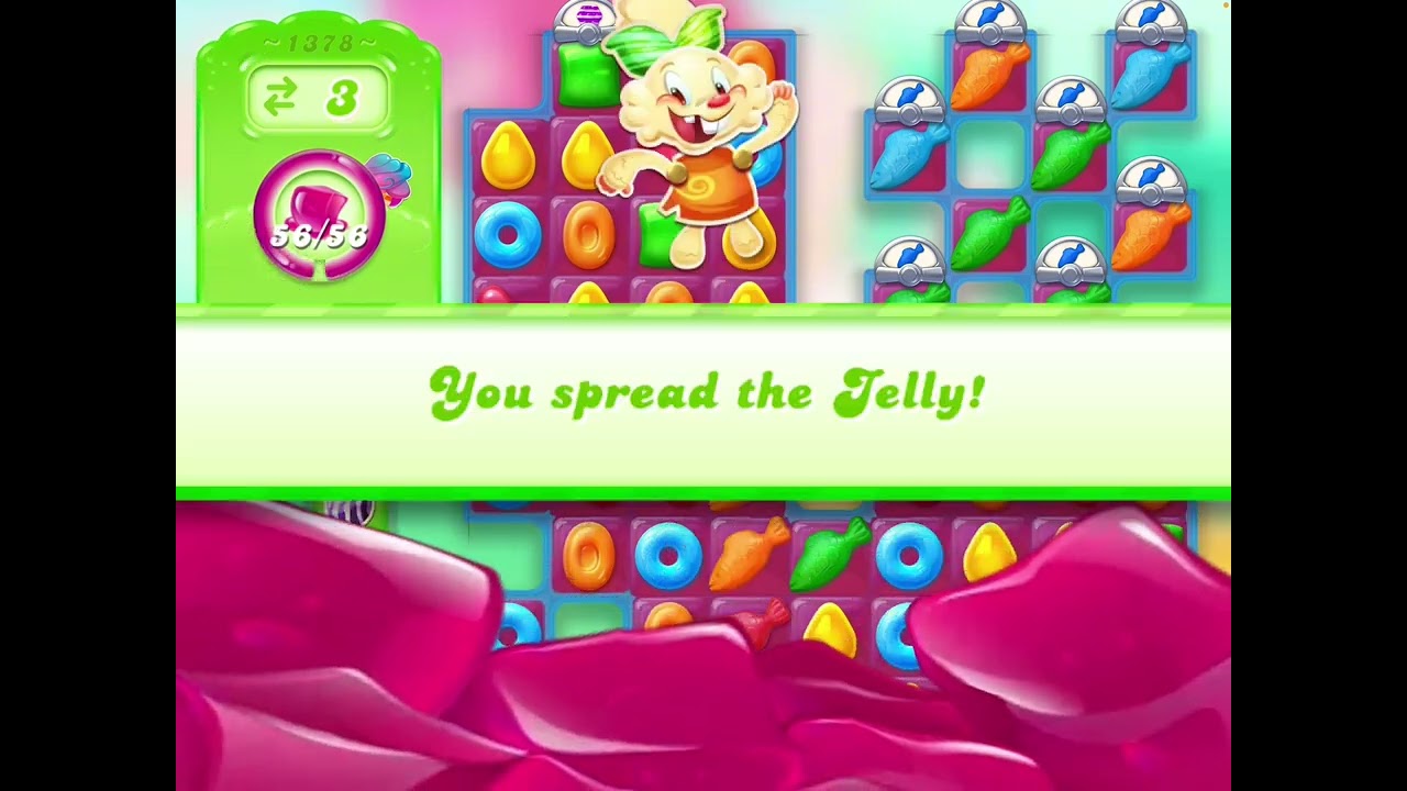  More jelly crush progression ￼