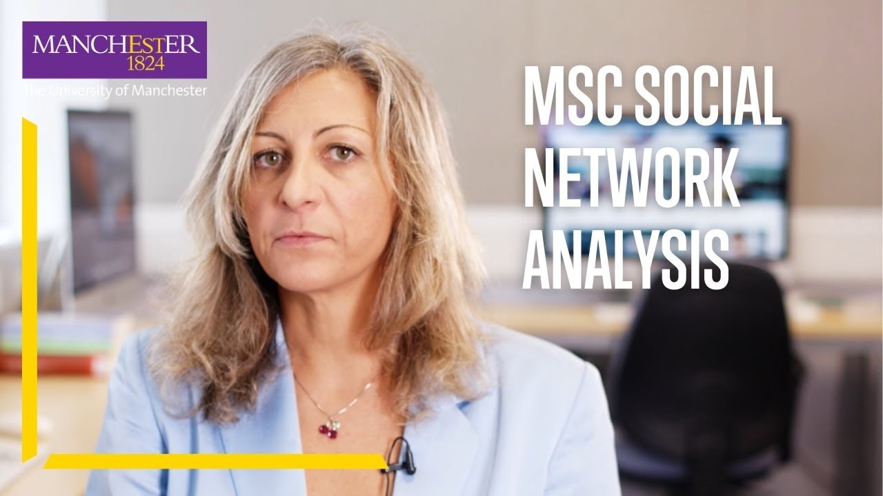 Пройдите обучение по программе магистратуры «Анализ социальных сетей» в Манчестерском университете.