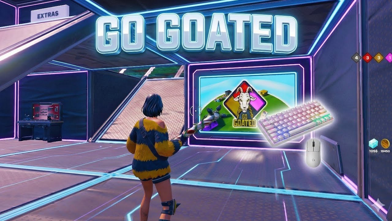  FORTNITE GO GOATED 🐐| Keyboard & Mouse Gameplay 🎮 Hight Kill🔥