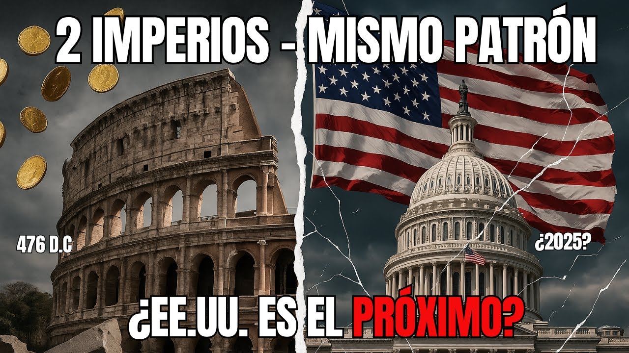 El Patr&oacute;n que colaps&oacute; al Imperio Romano ahora se est&aacute; repitiendo en Estados Unidos