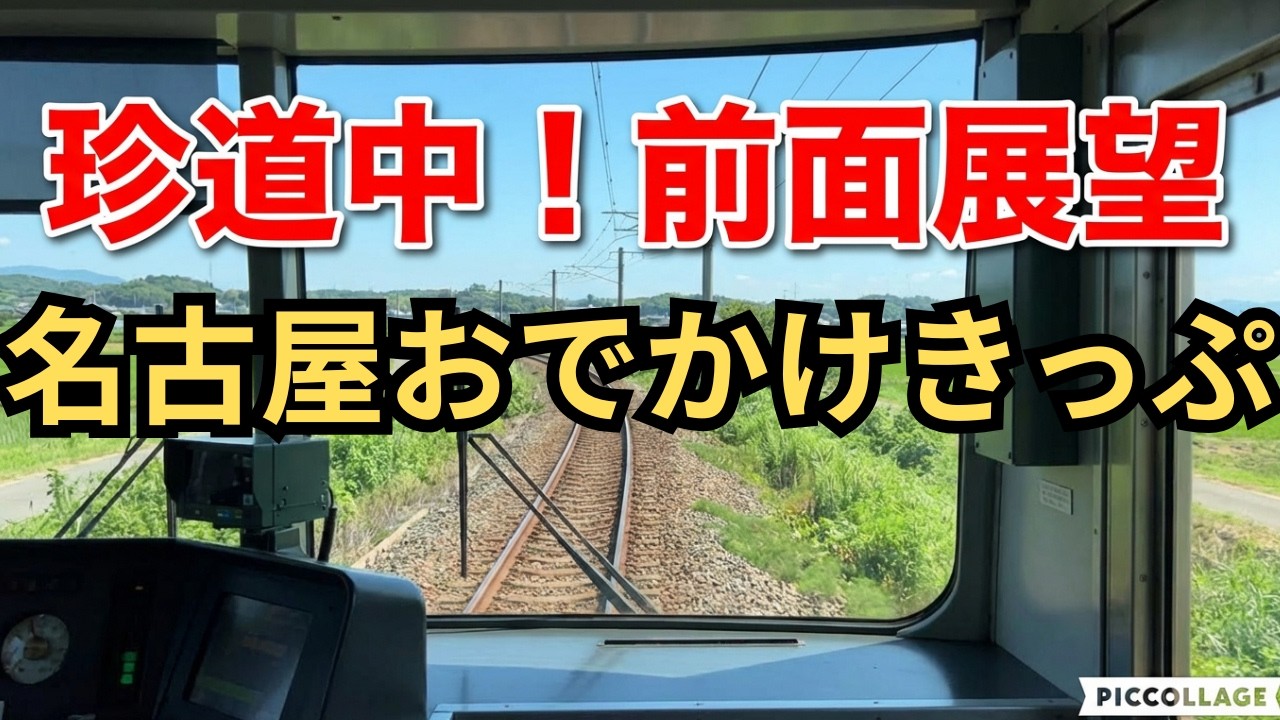 【前面展望】関西本線 珍道中 武豊線 前面展望 名古屋おでかけきっぷの旅
