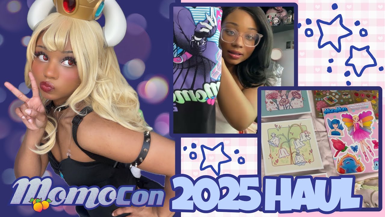 Momocon 2025 Haul - I attended Momocon as a Content Creator!