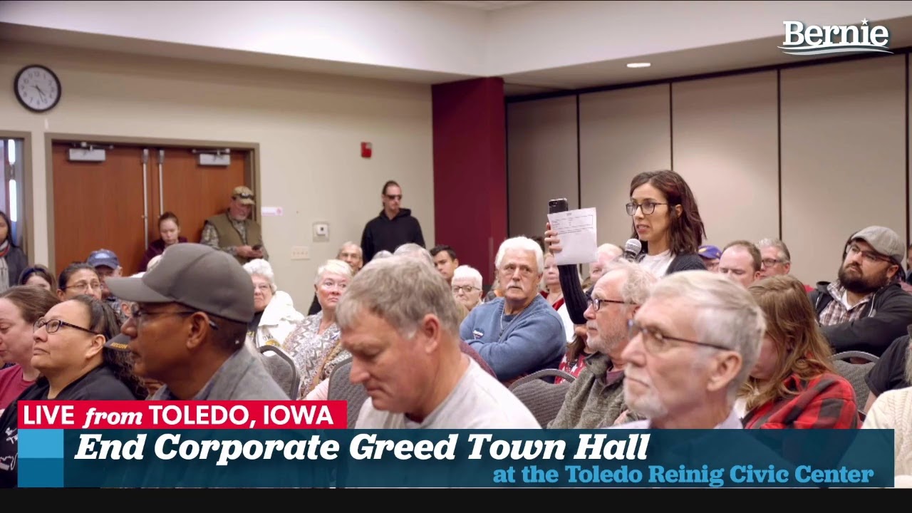End Corporate Greed Town Hall: Toledo, Iowa