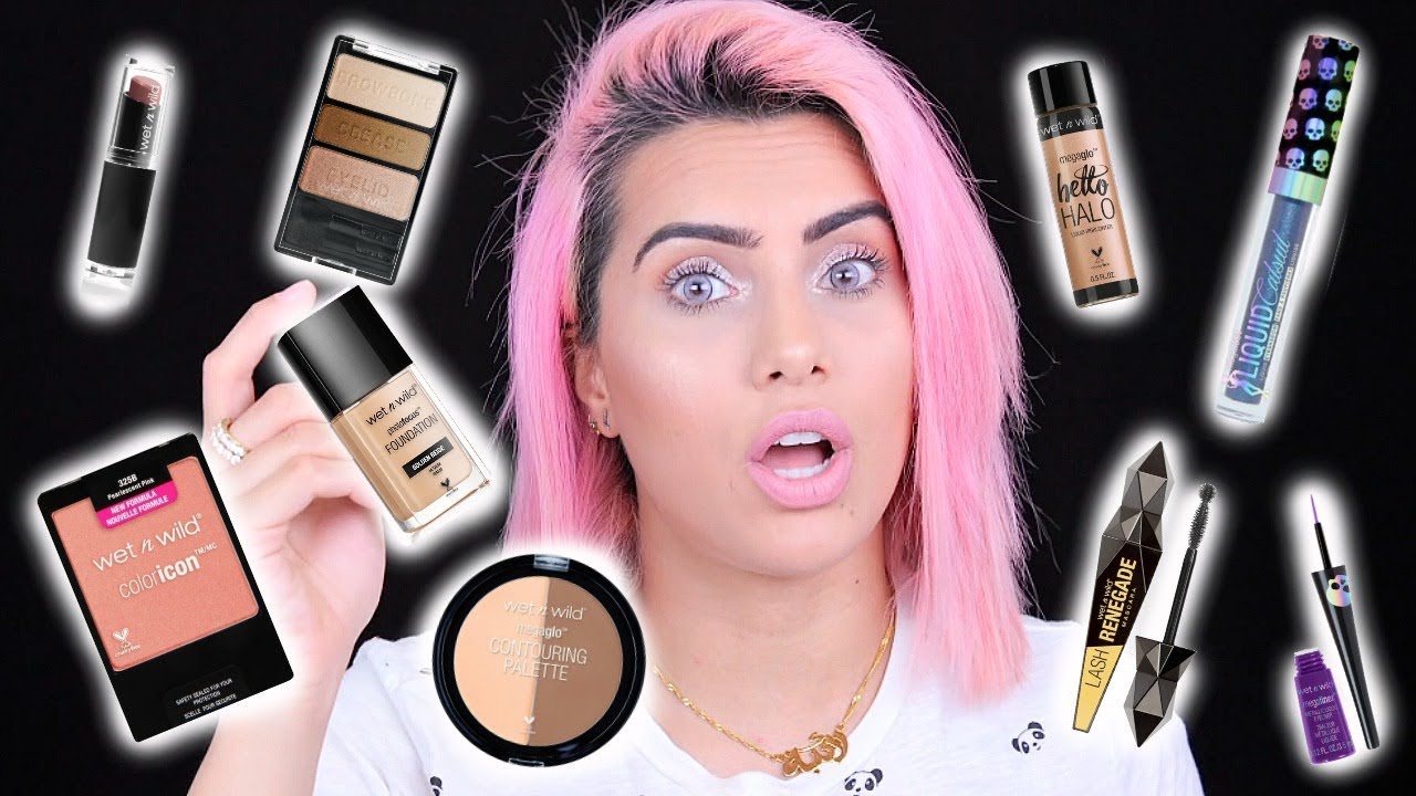 FULL FACE USING WET N WILD MAKEUP!! | BODMONZAID