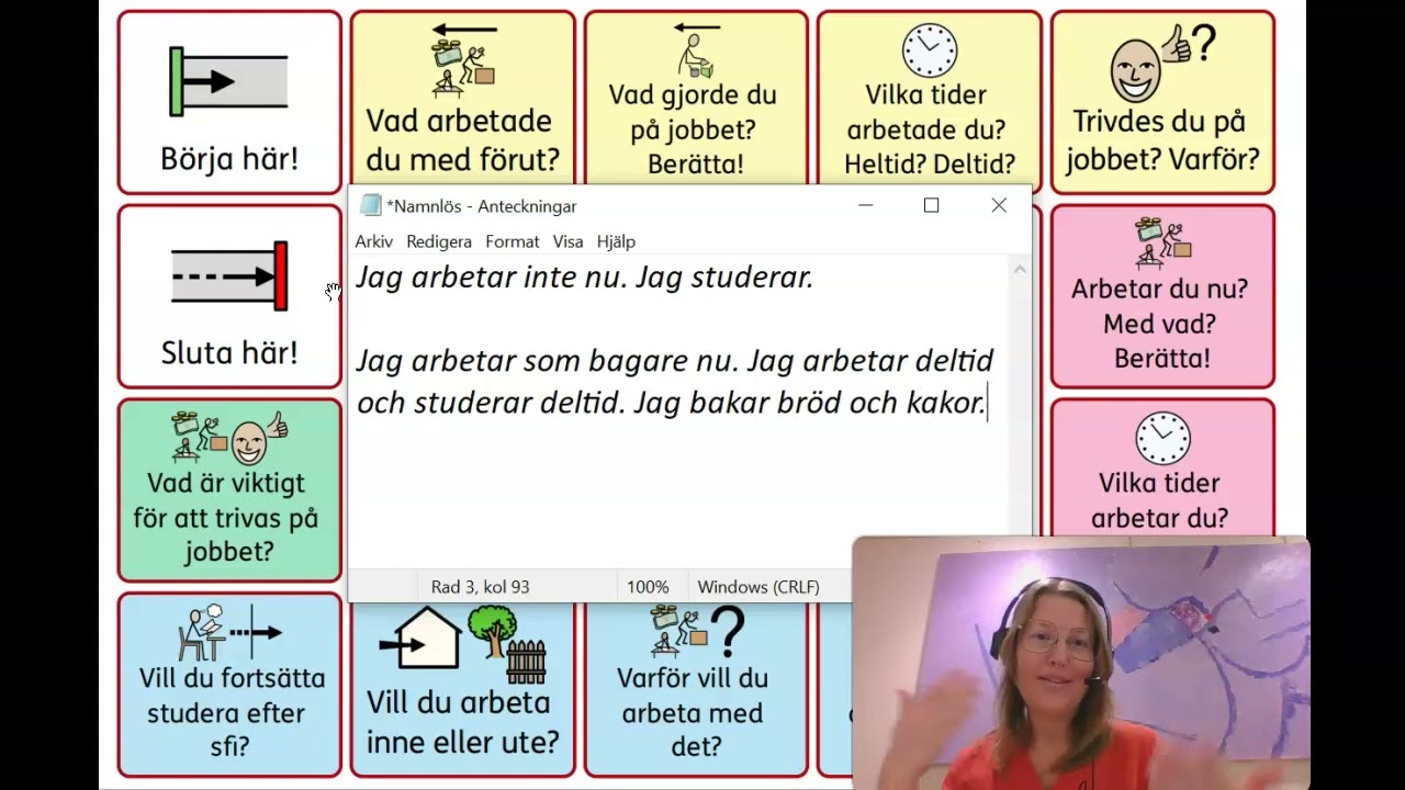 Prata om arbete - förut, nu och i framtiden