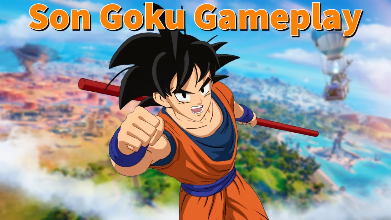 Son Goku Gameplay | Fortnite - No Commentary