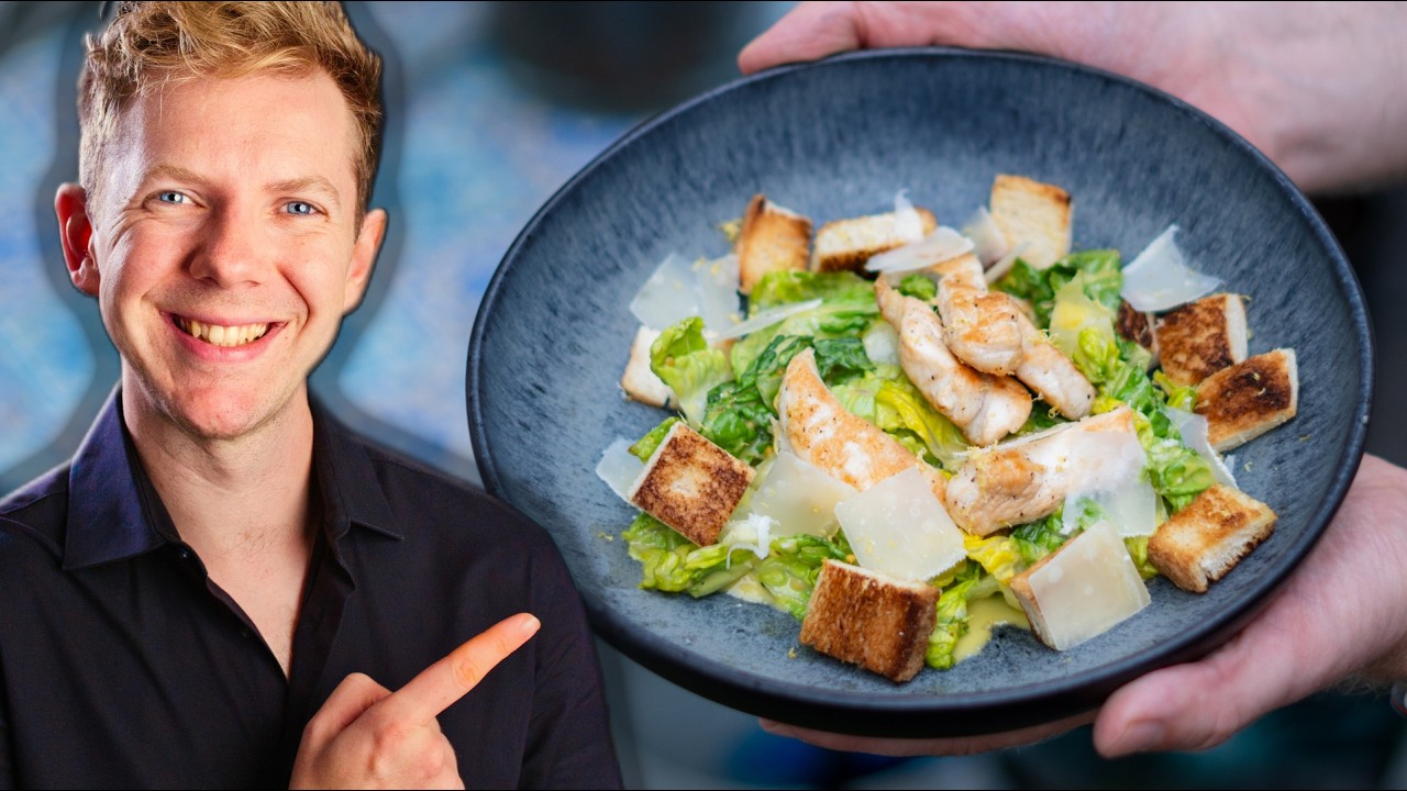 Der beste Caesar Salad, den du je gegessen hast! 😲
