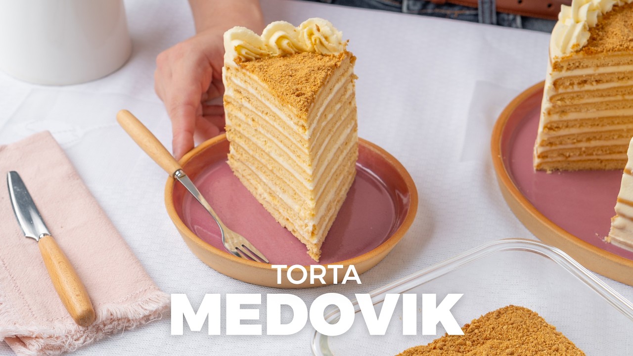 Torta Medovik | Pastel de Miel Ruso
