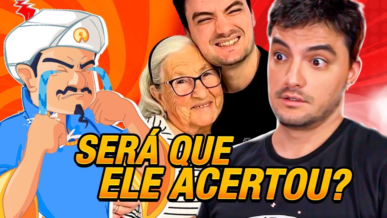 TENTEI ACHAR A MINHA AVÓ NO AKINATOR