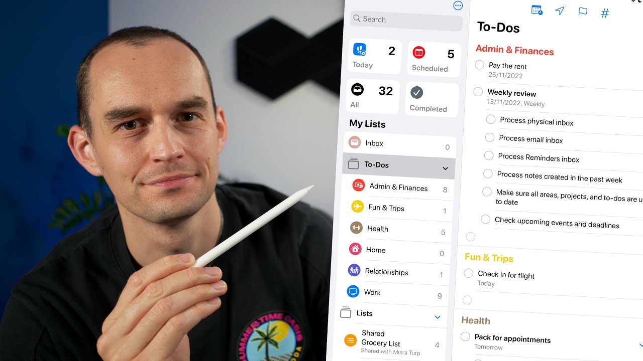 Как организовать свои дела с помощью напоминаний Apple