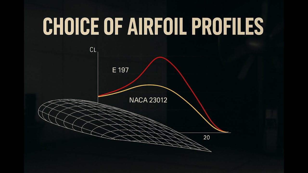 Handcrafted airplanes - The choice of the baseline configuration and the wing.