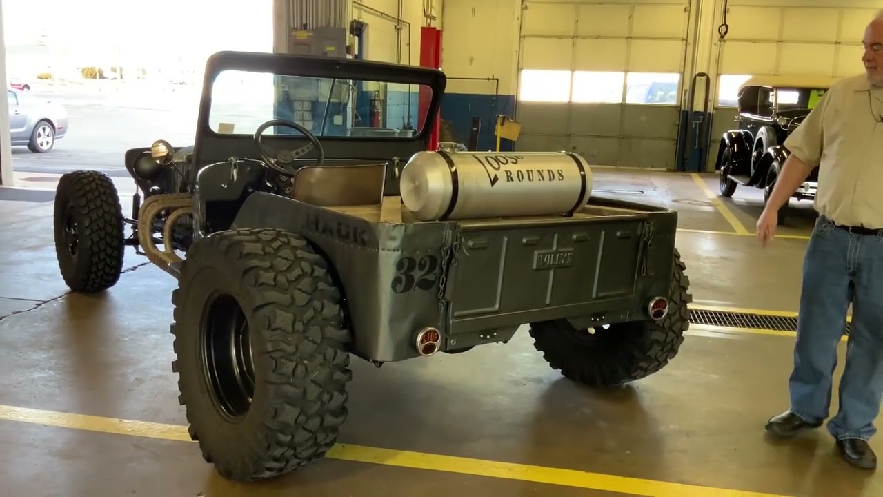 1947 Jeep CJ-2A Hot Rod At Old Forge Motorcars
