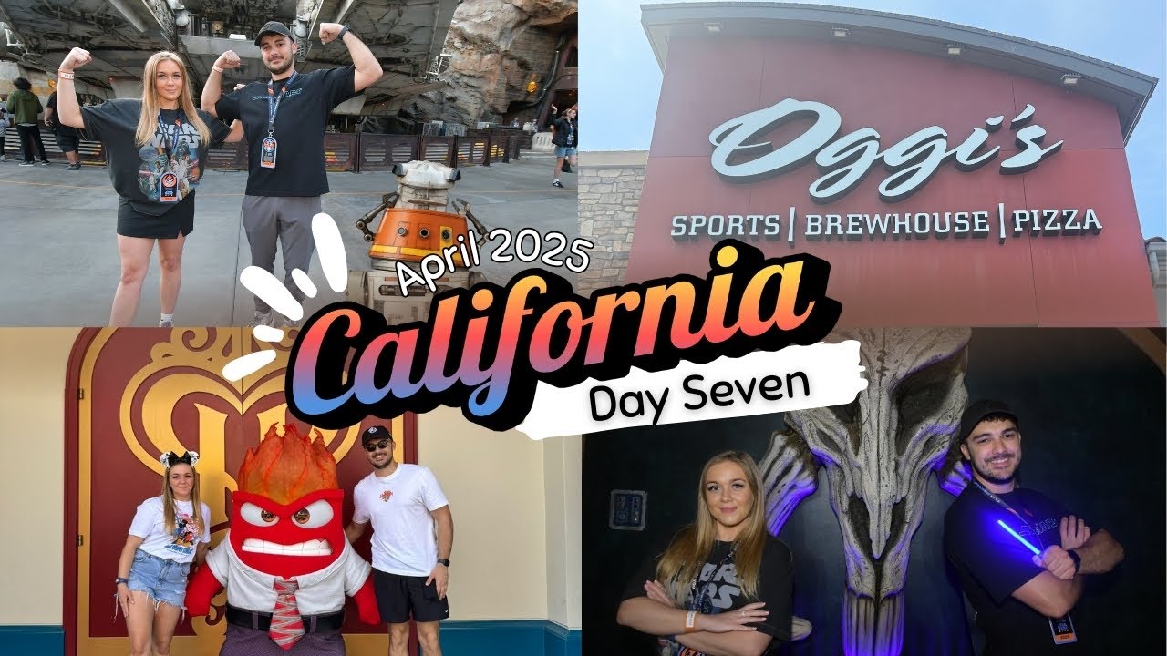 Калифорния | День 7 | Парк развлечений Disney California Adventure | Вечер «Звездных войн» | Апре...