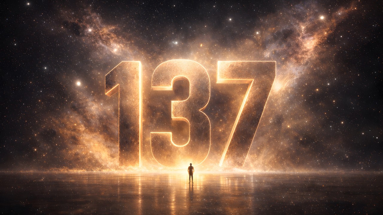 137鎖死整個宇宙？改一點點，生命直接消失！ | 張良的發現
