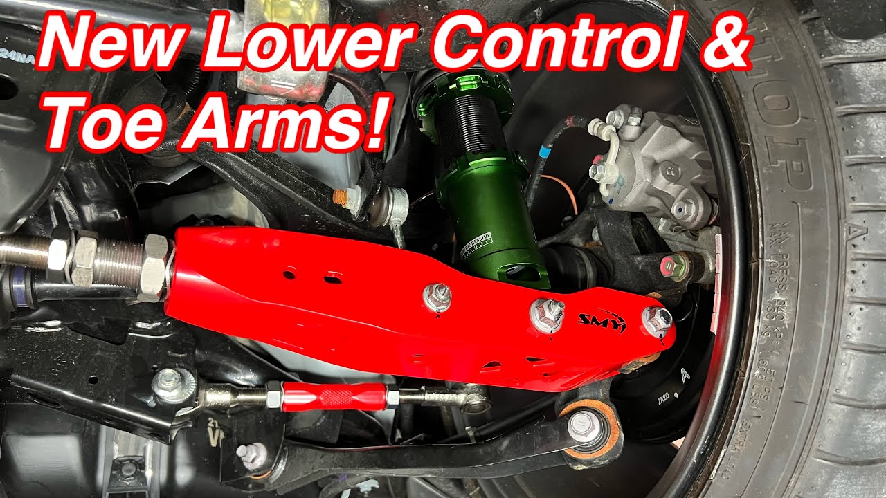 2022 WRX SMY Lower Control Arm and Toe Arm Install