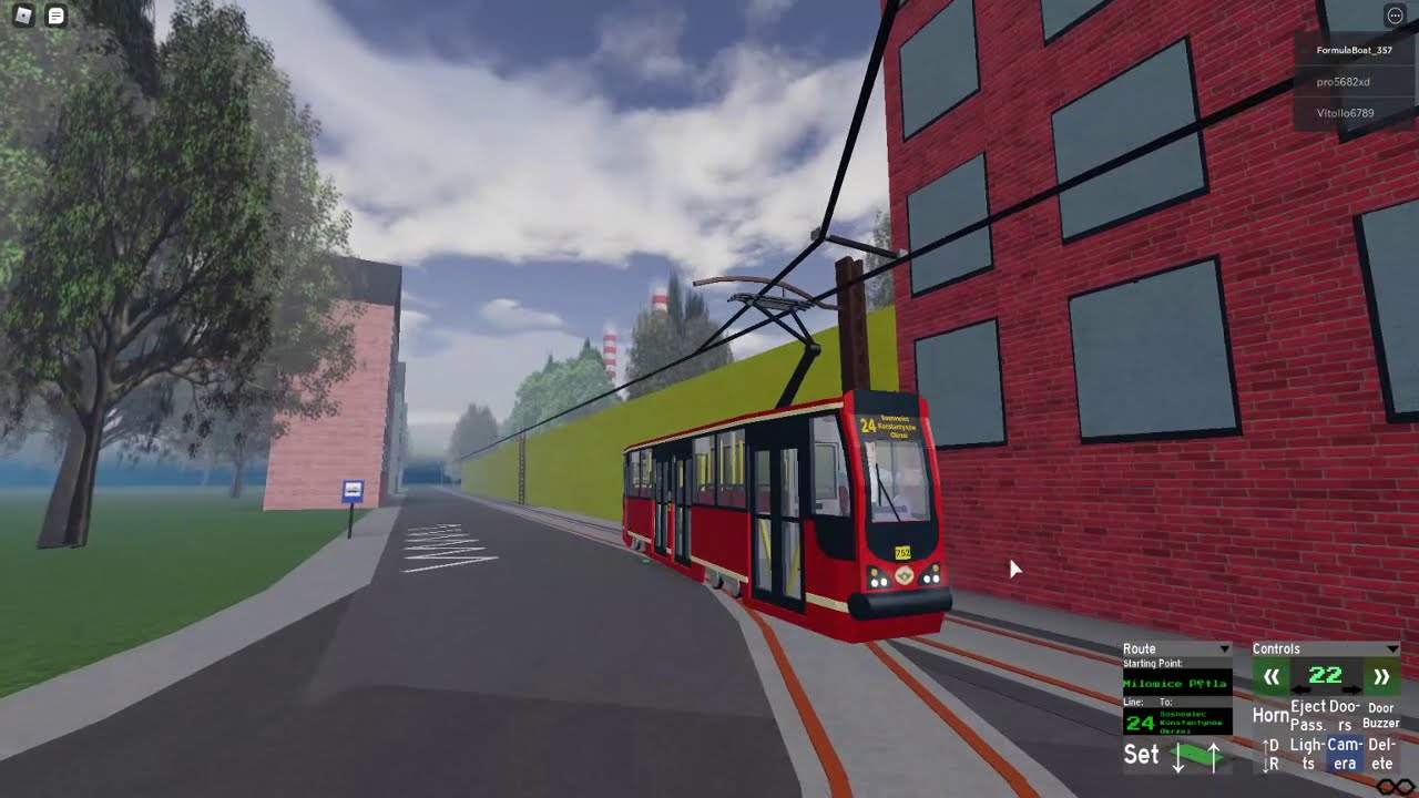 ROBLOX: Tramwaje Śląskie - Konstal 105NF S 
