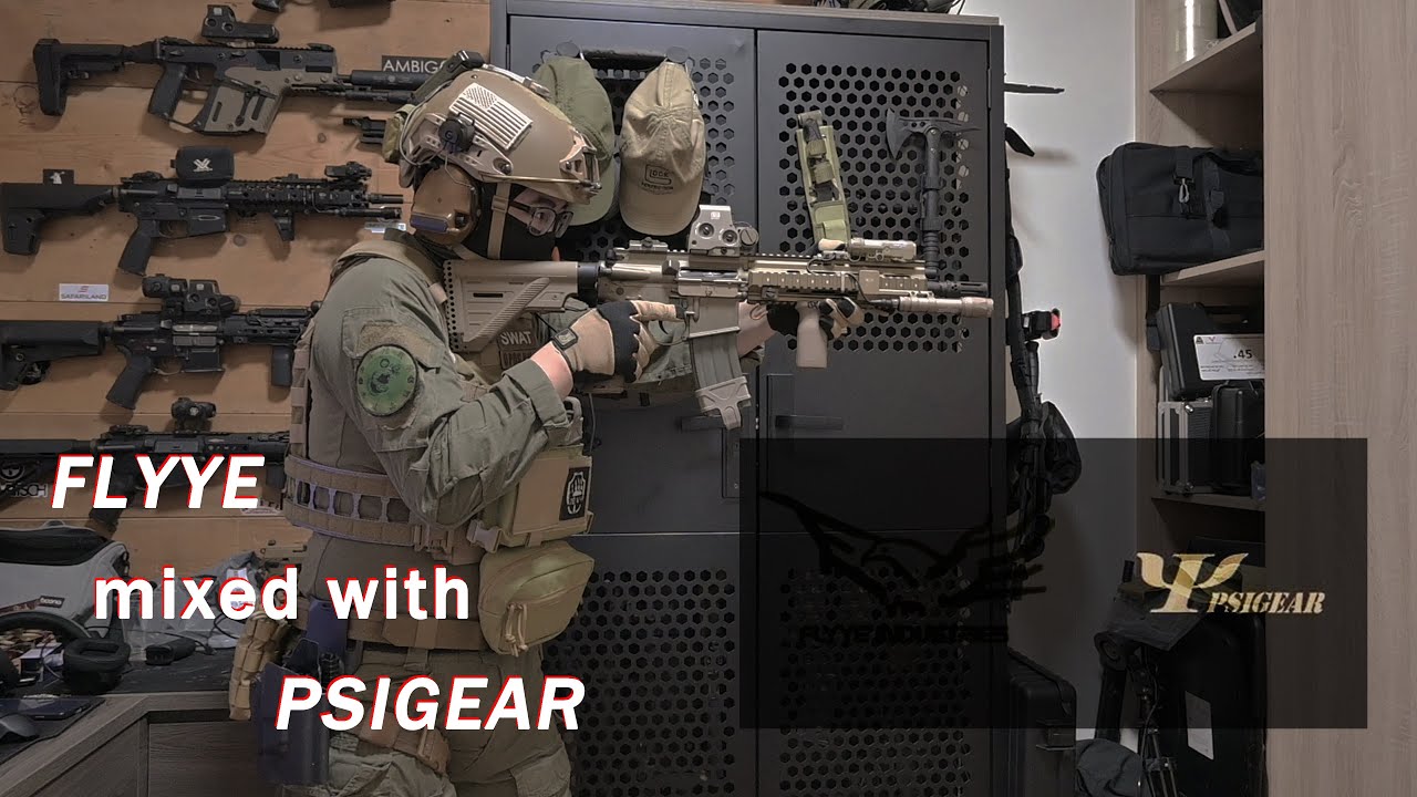 FLYYE FAPC Gen1 +  PSI GEAR 老款戰術背心改造升級現代化模組 #airsoft  #生存遊戲