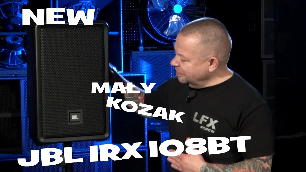 JBL IRX 108BT uniwersalna kolumna aktywna z bluetooth, AFS i ducking od JBL