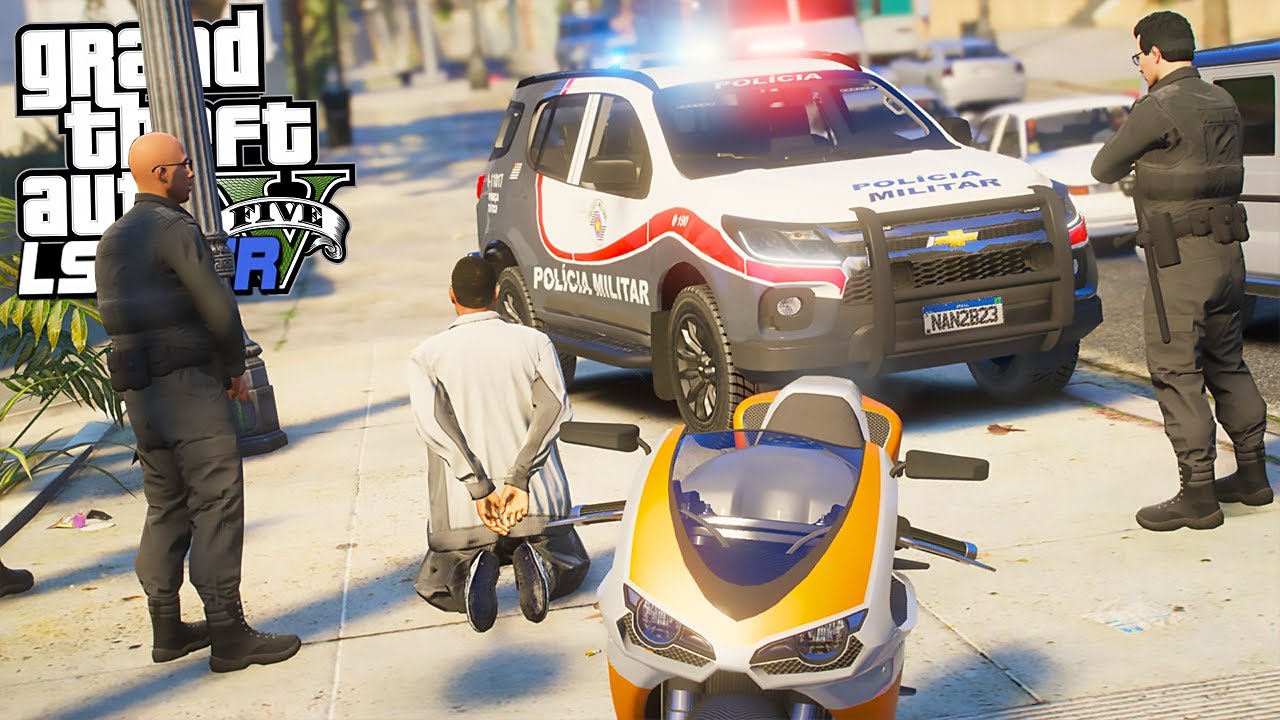 NADA PASSA DESPERCEBIDO FORÇA TATICA EM AÇÃO! - PMESP - GTA 5 ROTINA POLICIAL