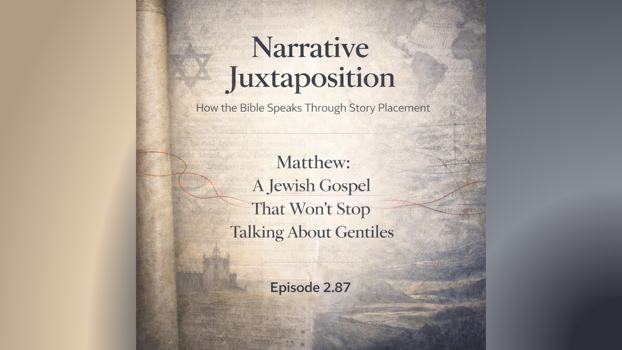 Narrative Juxtaposition: How the Bible Speaks Through Story Placement | Part 1