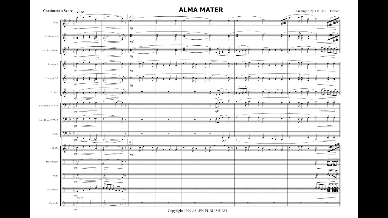 JMB 018 Alma Mater