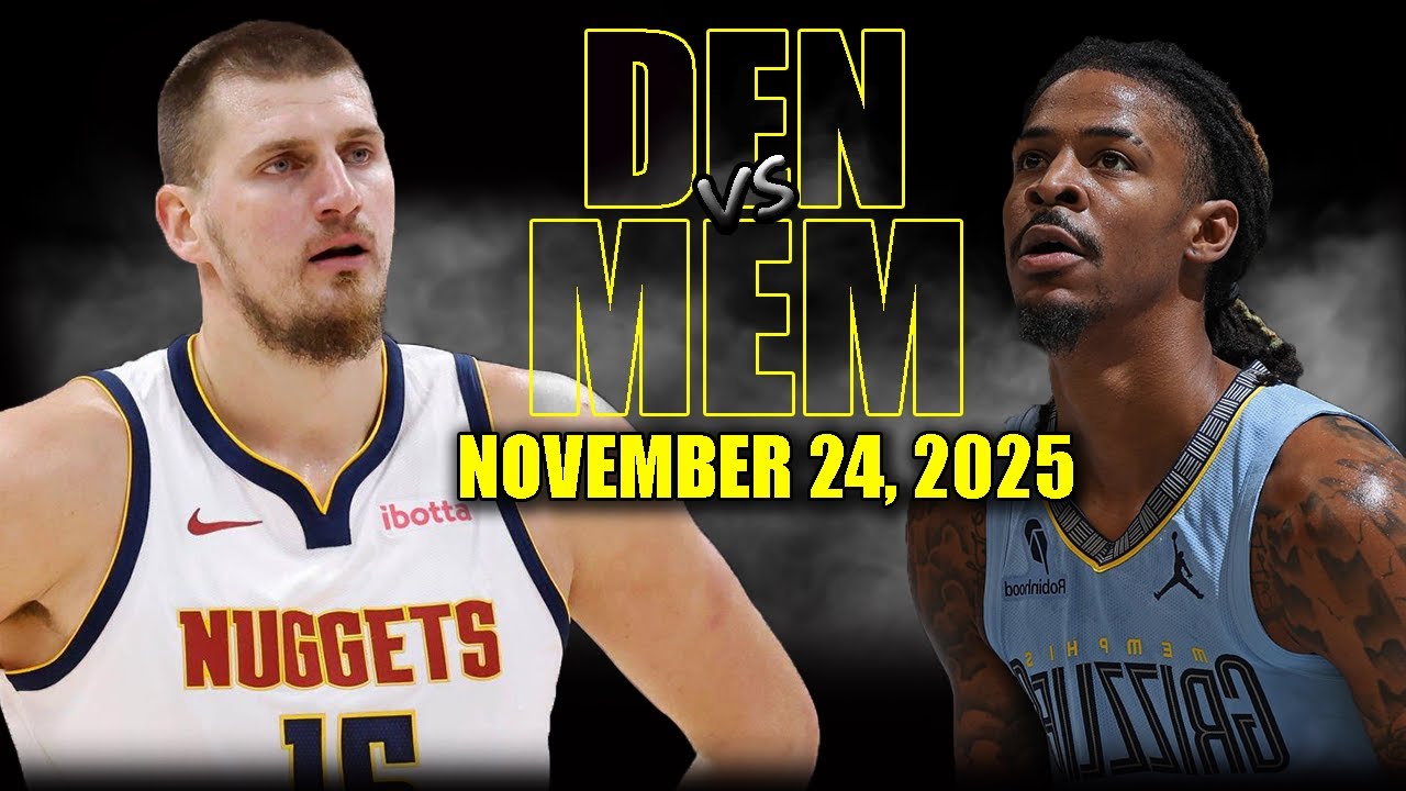 Denver Nuggets vs Memphis Grizzlies Full Game Highlights - November 24, 2025 | NBA Season