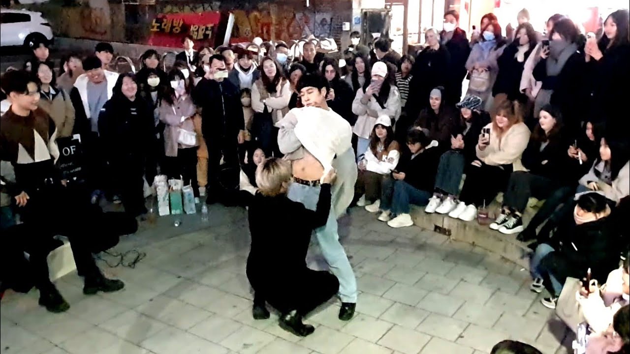 [STREET ARTIST] ONE OF. INTERACTIVE HONGDAE BUSKING. 231119.
