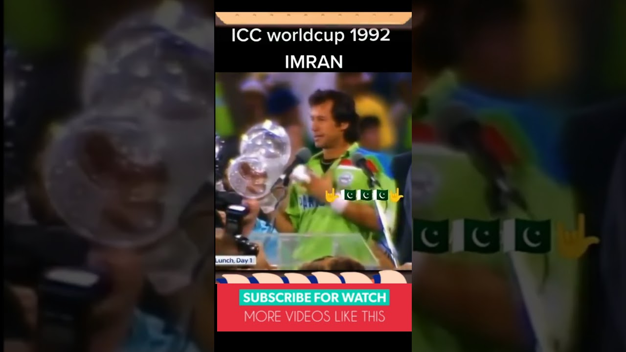 imran khan world cup 1992 final speech | Imran khan speech in 1992