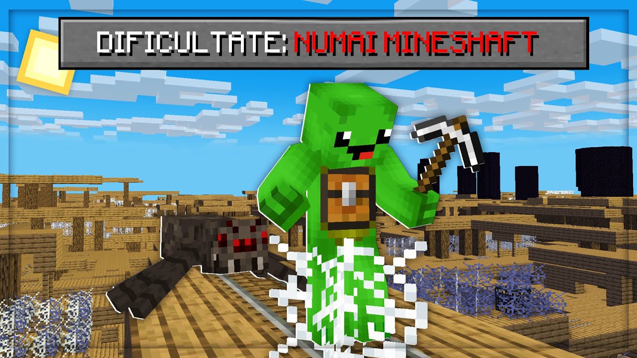 Minecraft Dar Lumea Este Doar Mineshaft!