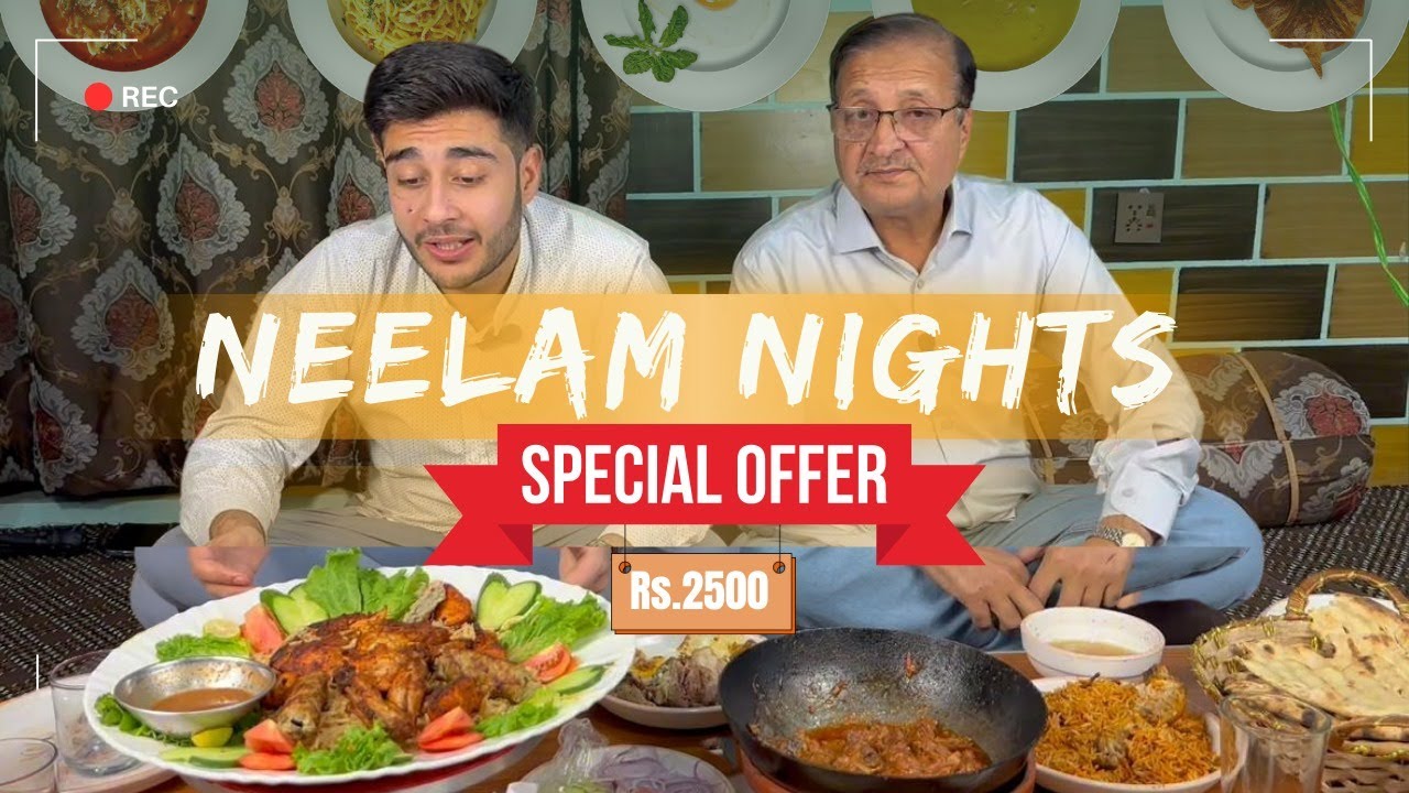 2500 PKR Platter for 3 at Quetta's New Long Drive Restaurant | Neelam Nights Review