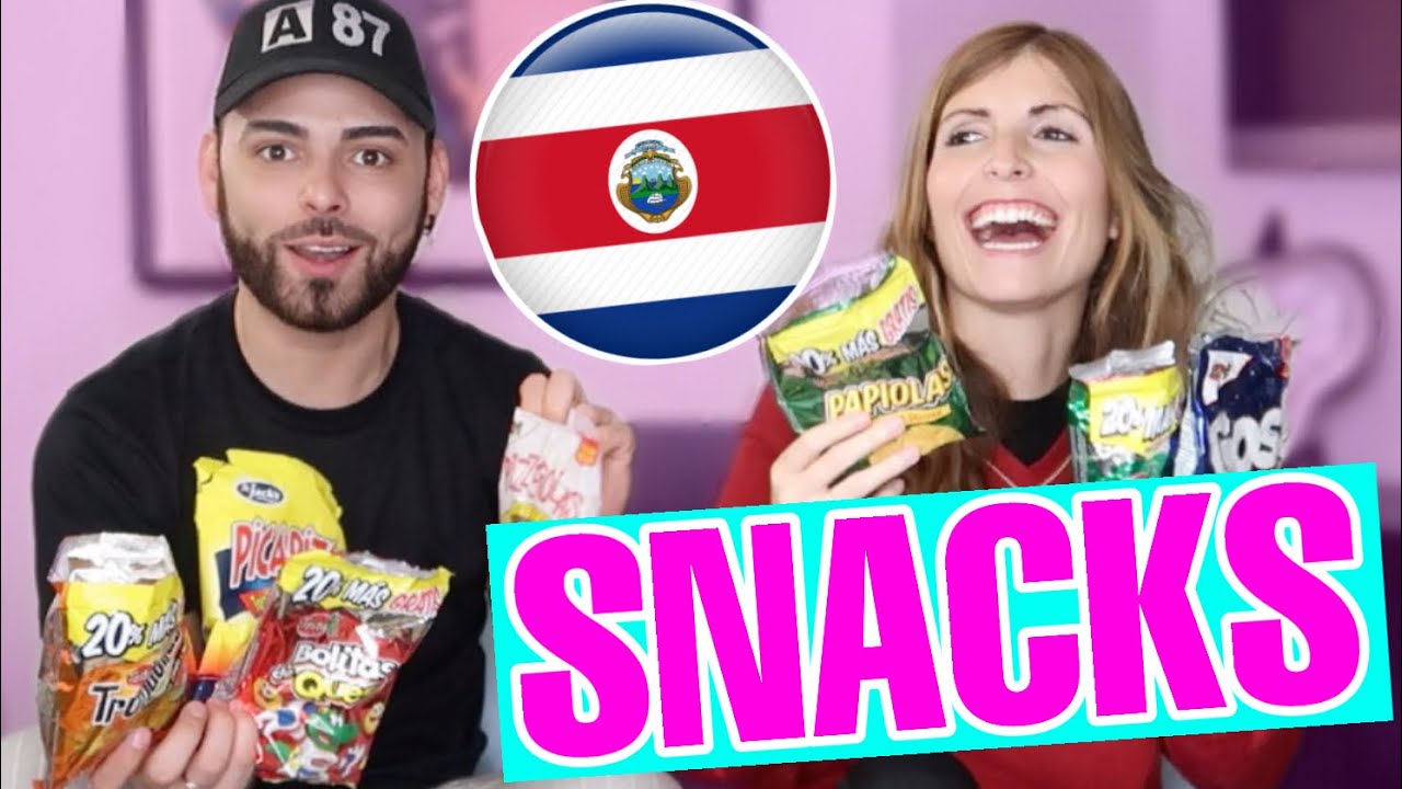 Probando SNACKS de COSTA RICA ( TIPICOS TICOS )