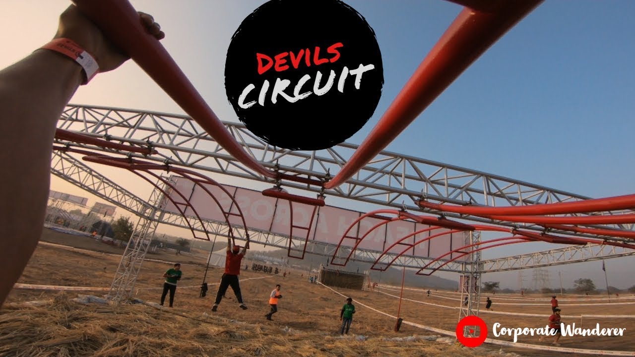 Devils Circuit - Competitive | 2019 | Pune | All obstacles | Toughest 5 Km obstacle course