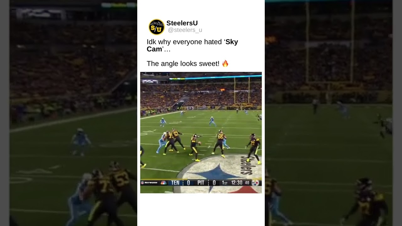 The time the NFL experimented the ‘SkyCam’ and everyone HATED it…