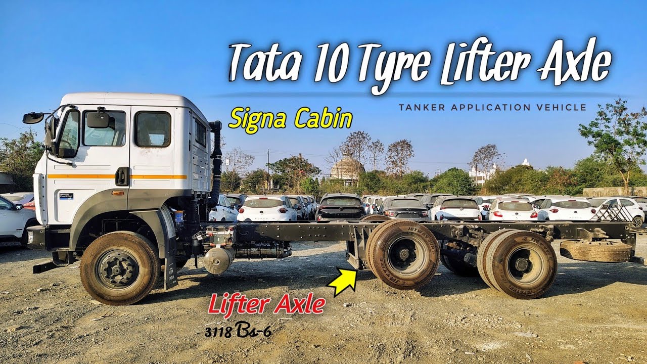 Kya 10 Tyre में Ye गाड़ी Success रहेंगी ? | Tata 3118 Lift Axle Signa Cabin Truck |Detailed Reveiw !