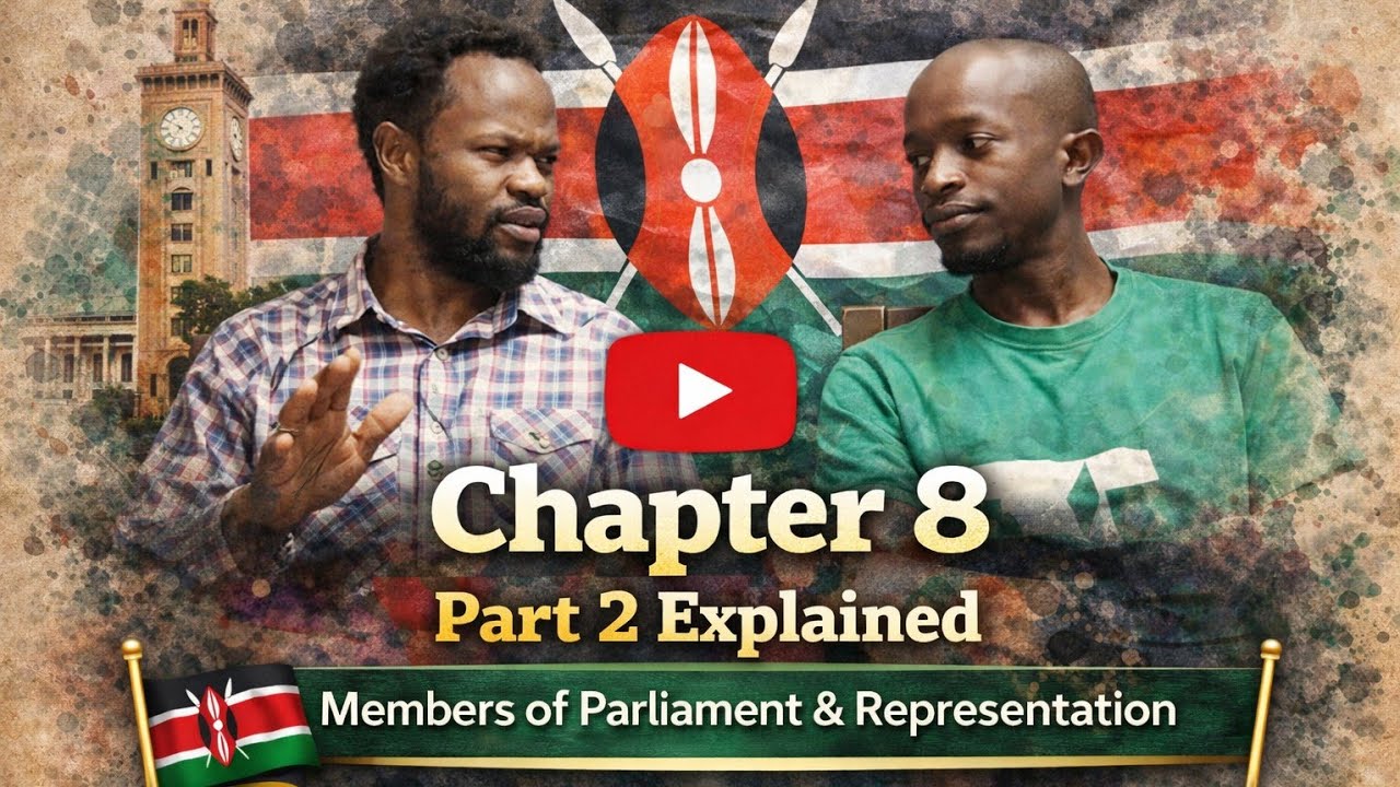 Chapter 8 Part 2 Explained | Members of Parliament & Representation | Constitution of Kenya 2010