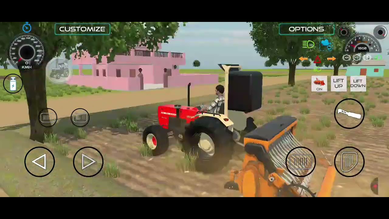 Membajak sawah pakai tracktor india!!!#Gamingindo#gamersindo#tracktorindian#youtuberpemula